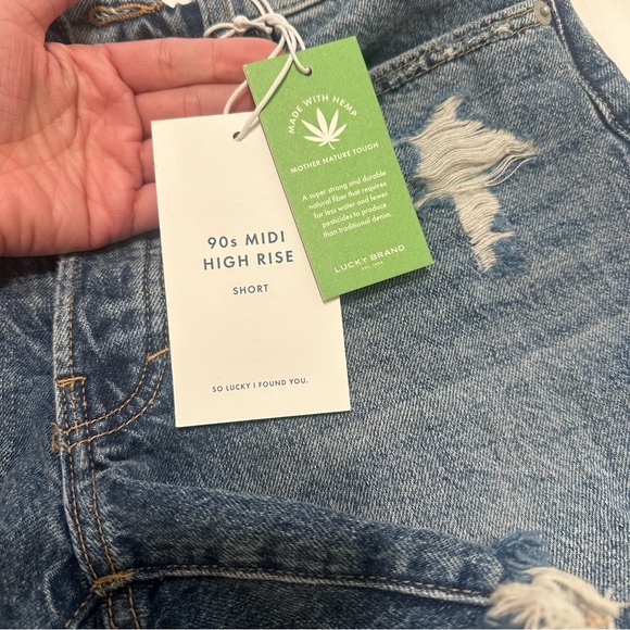 Lucky 90's Midi High Rise Short - Picture 8 of 8